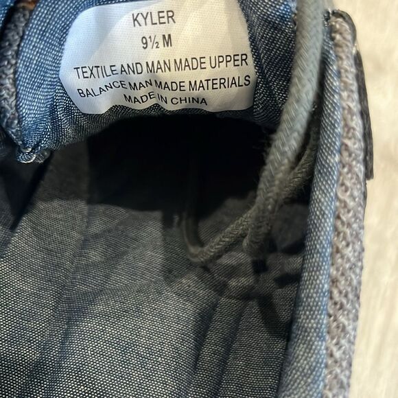 Izod Kyler Grey Business Casual Memory Foam Dress Shoes - Men’s 9.5 - NIB, NWT - Picture 9 of 10